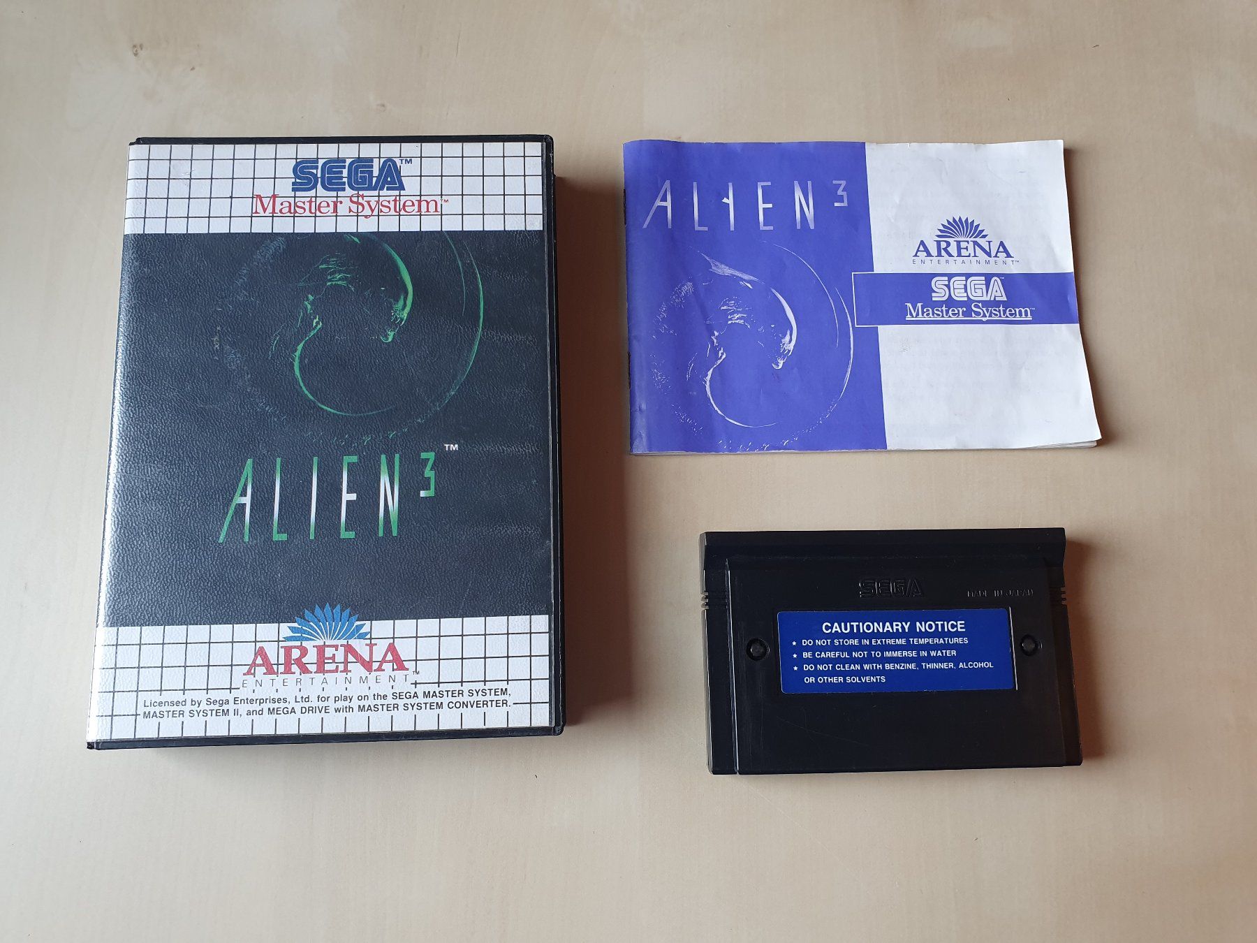Sega Jeux: Alien 3 – D'occasion à Stansstad par collectorsshop 3