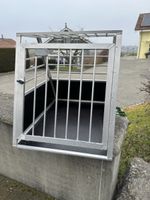 Hundeanhängerbox aus Aluminium, Top Zustand, zu verkaufen!