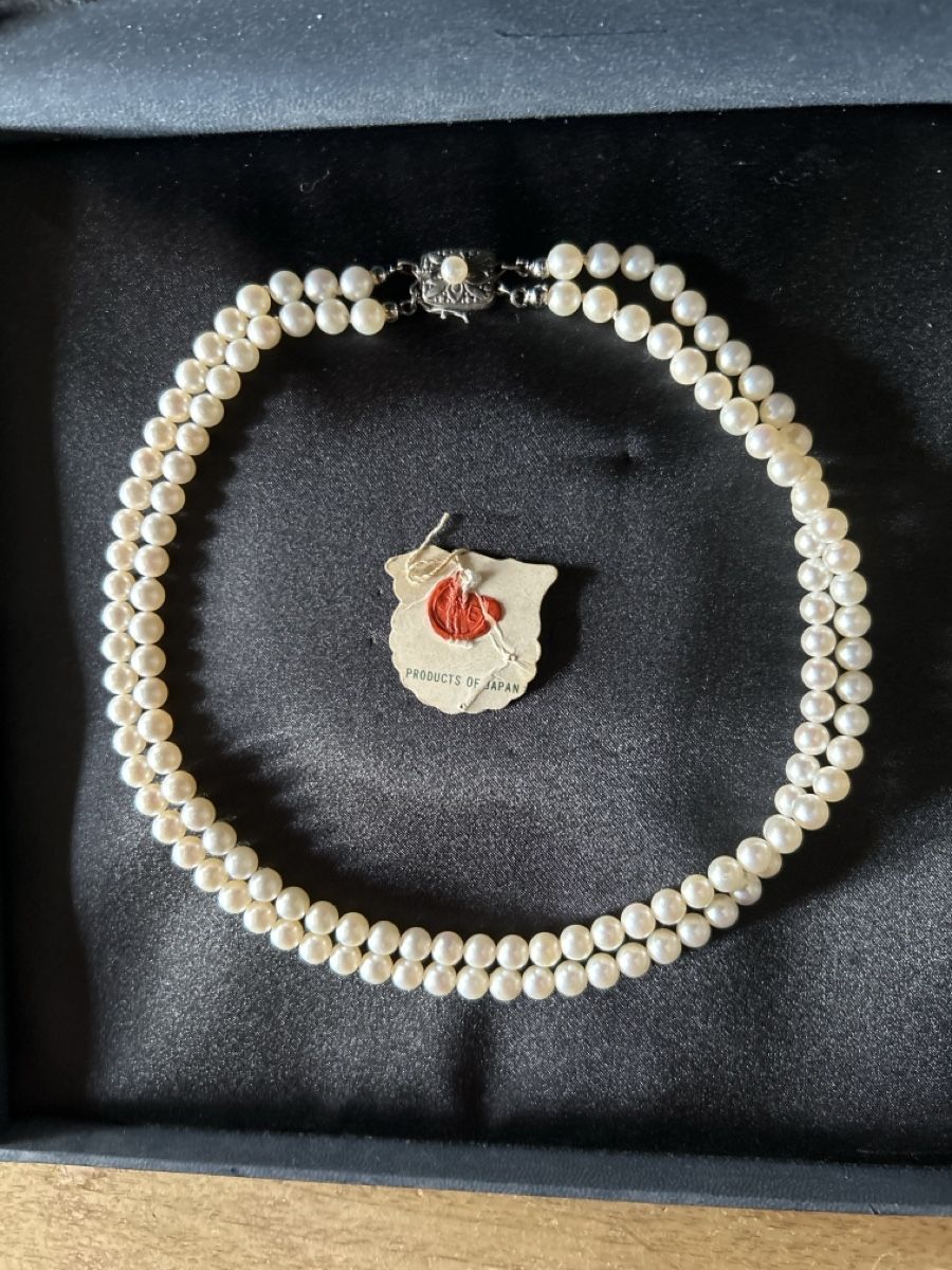 Perles (synthétiques): Perlenkette Mikimoto – D'occasion à Basel par iri_7h2p