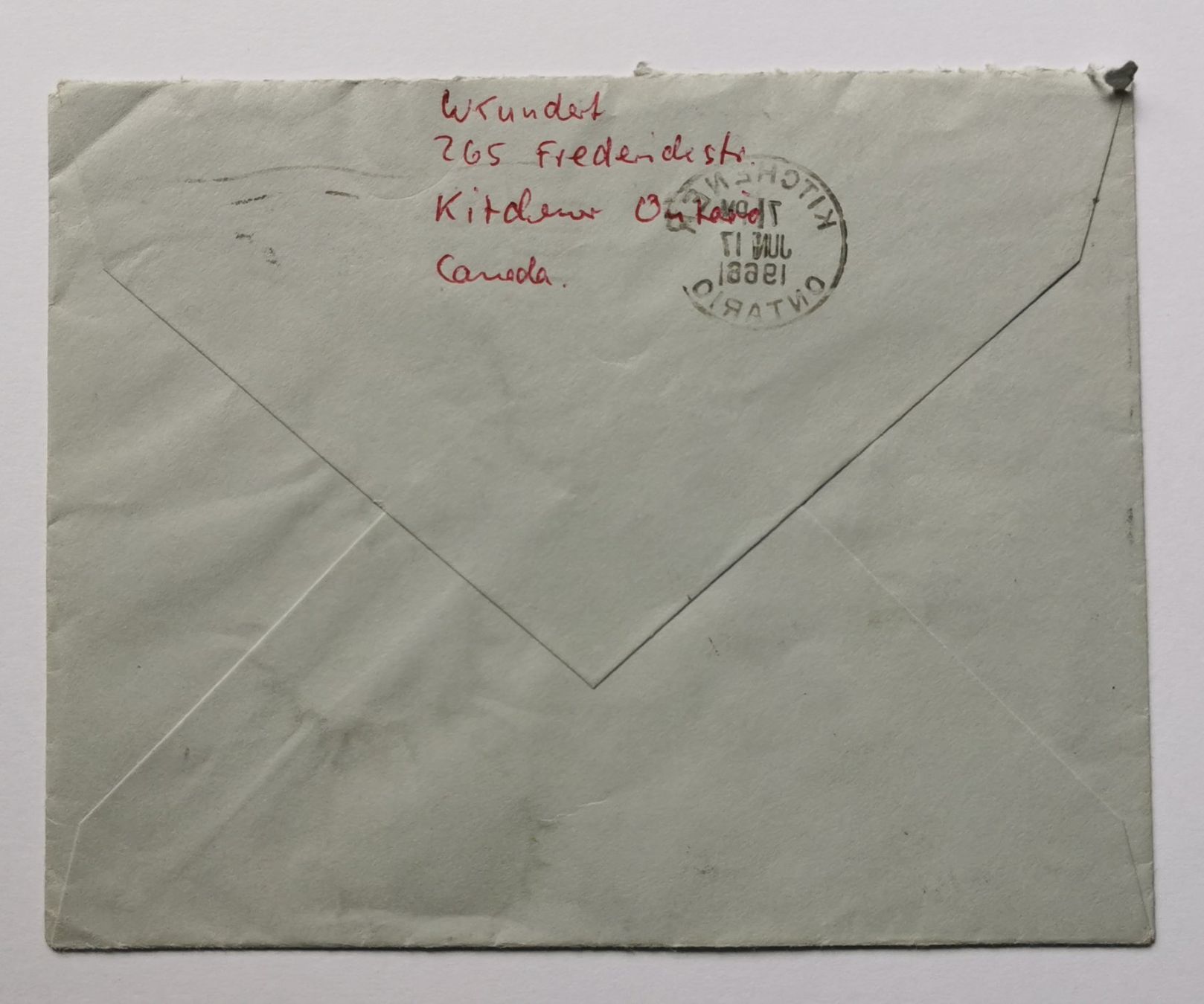 Alle Briefmarken: Kanada-Beleg 1966 – Gebraucht aus Aadorf von Chnorli-Furz 1