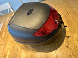 Motorrad Topcase mit Schloss und Schlüssel guter Zustand