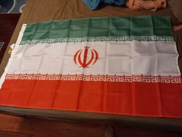 4x Flagge des Iran 90x150cm - Drapeau de l'Iran