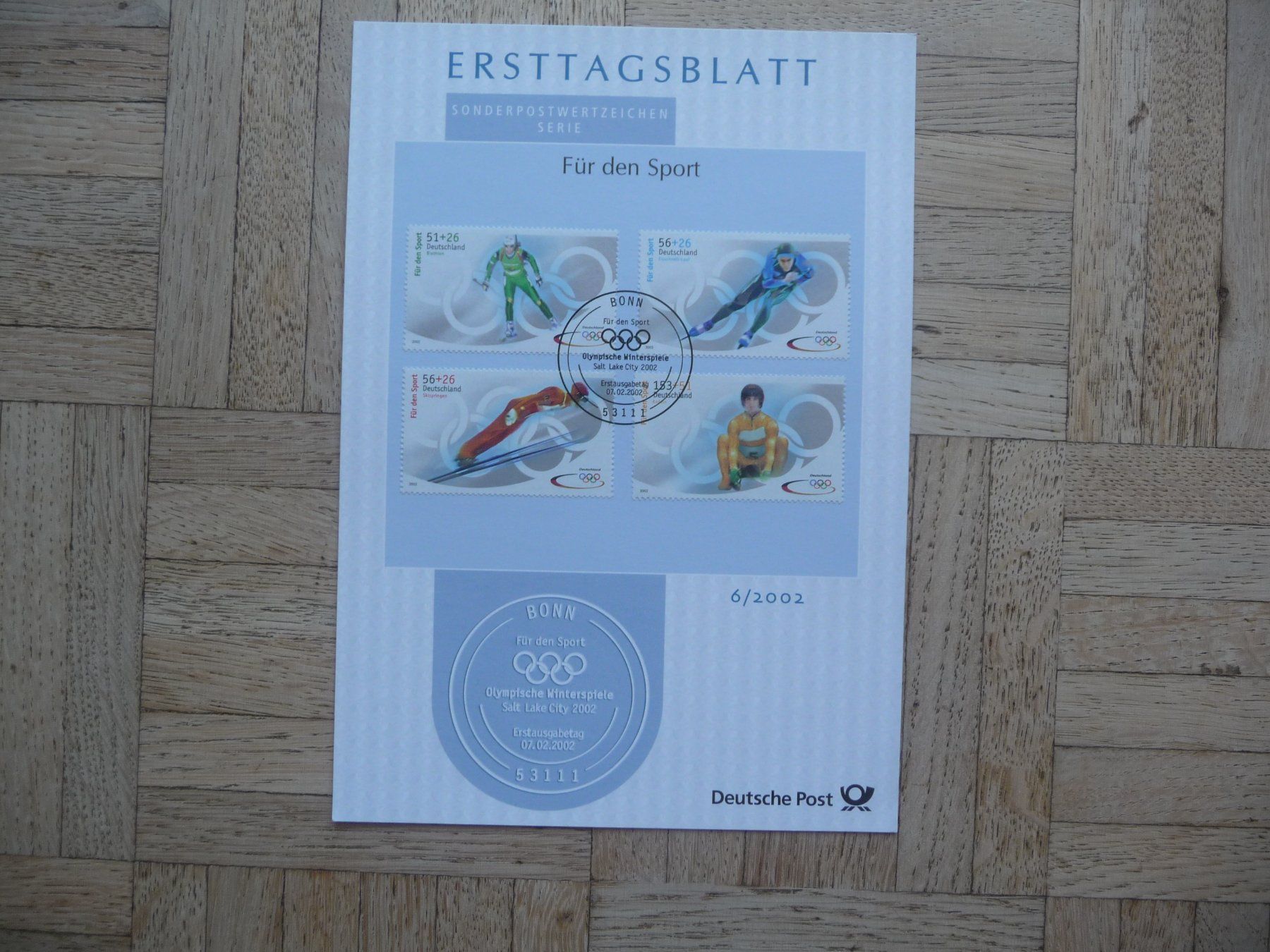 Alle Briefmarken: BRD, Ersttagsblätter 2002 ( 1 - 49 ) – Neu (gemäss Beschreibung) aus Zürich von Edje 2