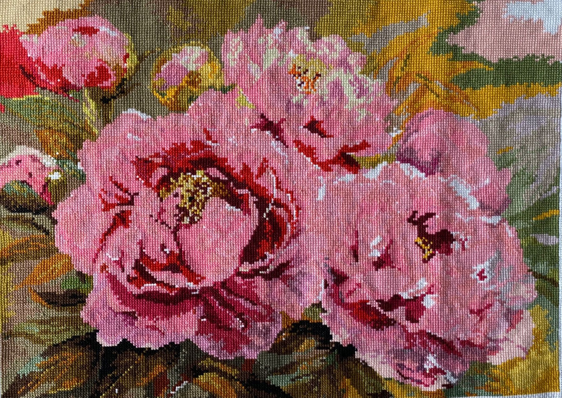 Poster & Bilder: 2 Bilder Petit Point – Neu (gemäss Beschreibung) aus niederbipp von Esbenz 2