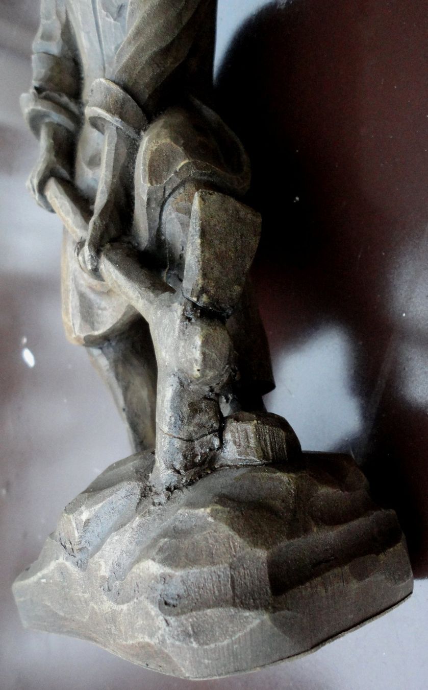 Figuren: Holzfigur - Arbeiter mit Pickel – Gebraucht aus zürich von parts5060 3