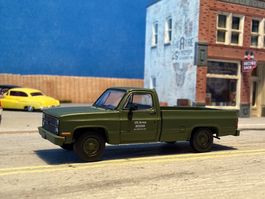 Chevrolet C10 US Army Brekina H0 1/87