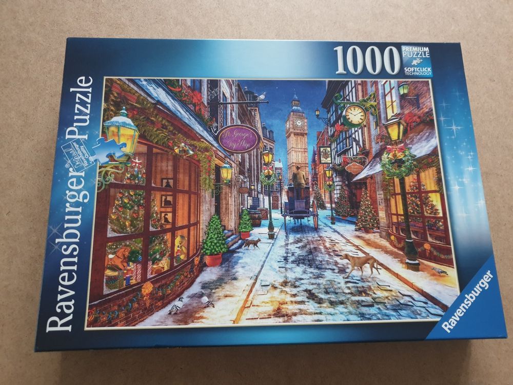 Ravensburger-Puzzle, 1000 Teile, 50 x 70 cm (Gebraucht) in Trimbach für ...