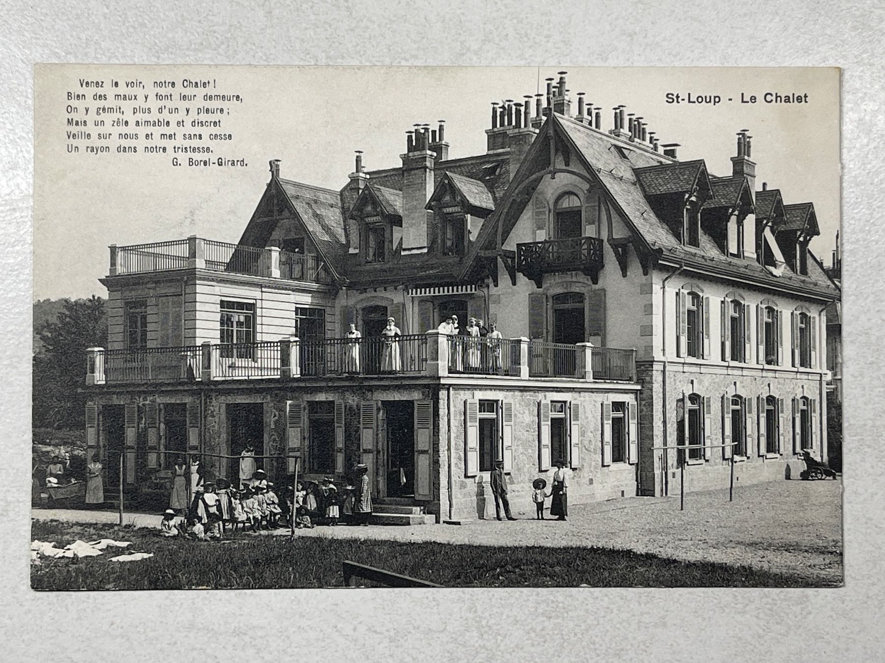 Cartoline postali: St-Loup, Le Chalet – Usato da Strengelbach venduto da Aschatan5