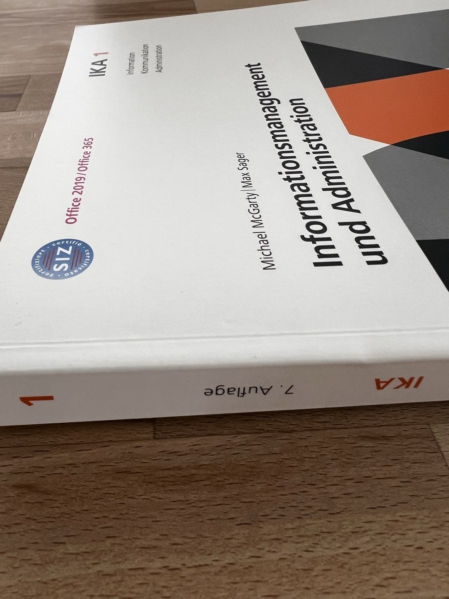 Libri: Lehrbuch IKA 1 Informationsmanagement und Administration – Nuovo (secondo la descrizione) da Bellmund venduto da been.mlr 2