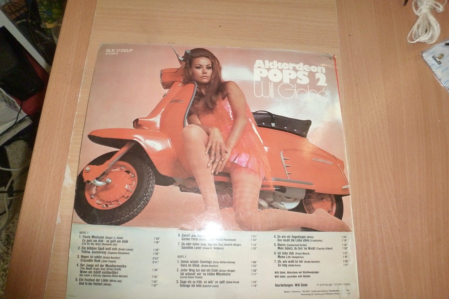 Schallplatten: Akkordeon Pops2 Will Glahé Schallplatten – Gebraucht aus Emmen von newdeal1970 3