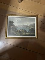 Litho Brunnen R.Bodmer farbig
