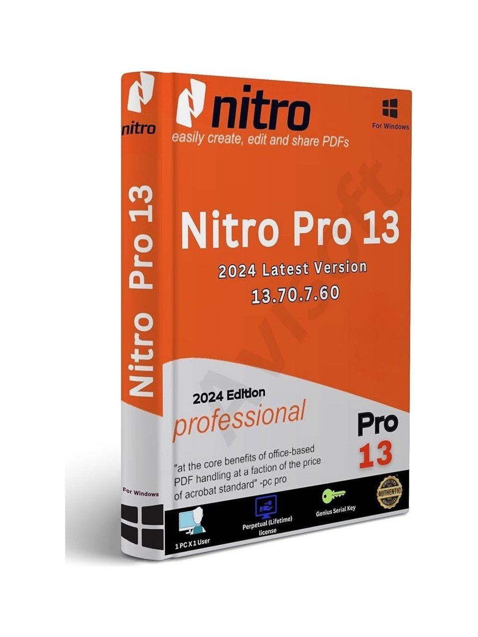 Software: Nitro PDF Pro 13 (Windows) Lifetime – Usato da Langenthal venduto da Peaceful