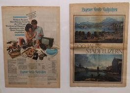 1978 LNN - Luzerner Neuste Nachrichten,  Alte Zeitung Luzern