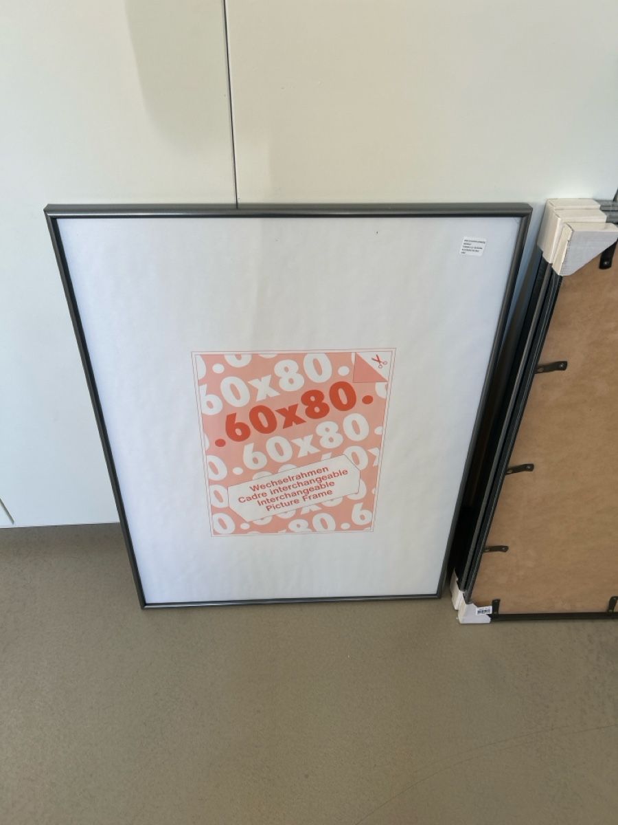Cornici: 4 Wechselrahmen 60cm x 80cm – Nuovo e nell'imballaggio originale da Dietikon venduto da mathemathis 3