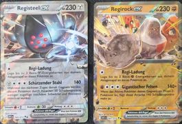 Pokemon Erhabene Helden Registeel EX & Regirock EX DE