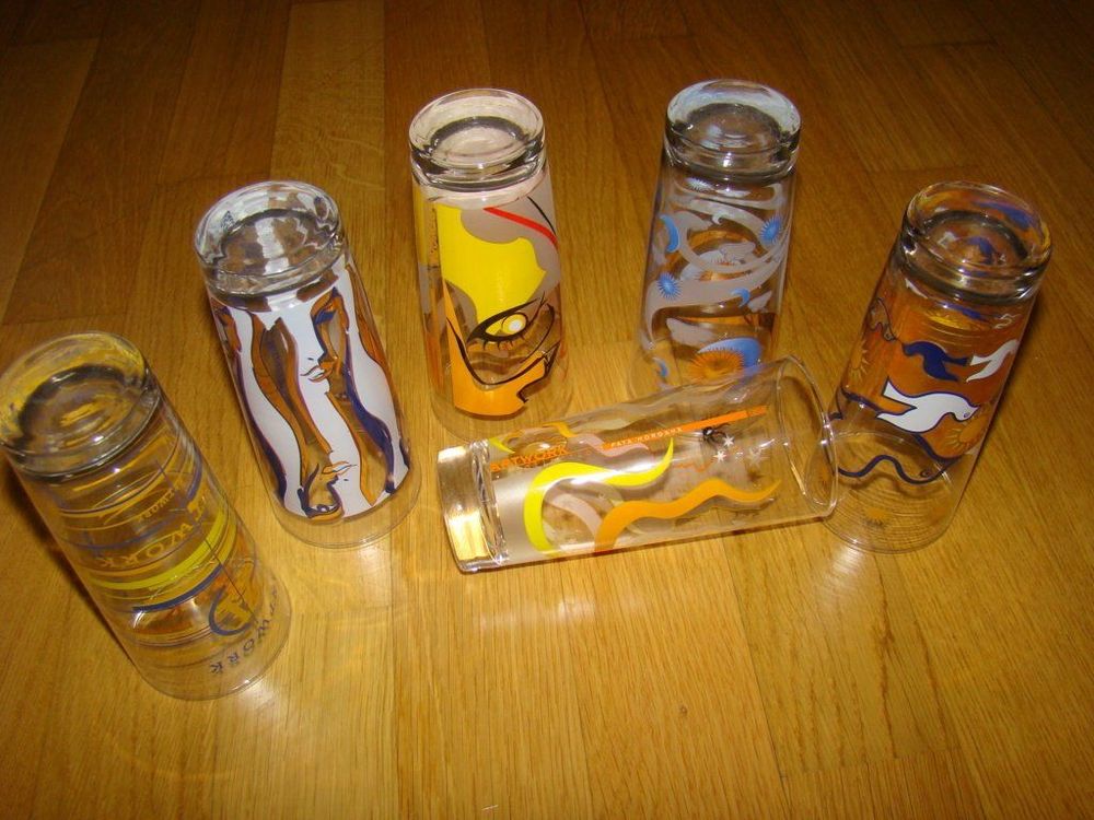 RASTAL ARTWORK, 6 verres / Trinkgläser | Kaufen auf Ricardo