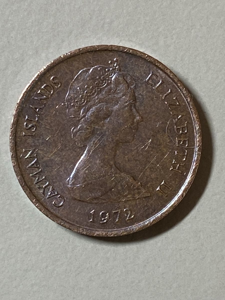Tutti le monete: Cayman Island - 1 cent - 1972 – Usato da Payerne venduto da Mike1682 1