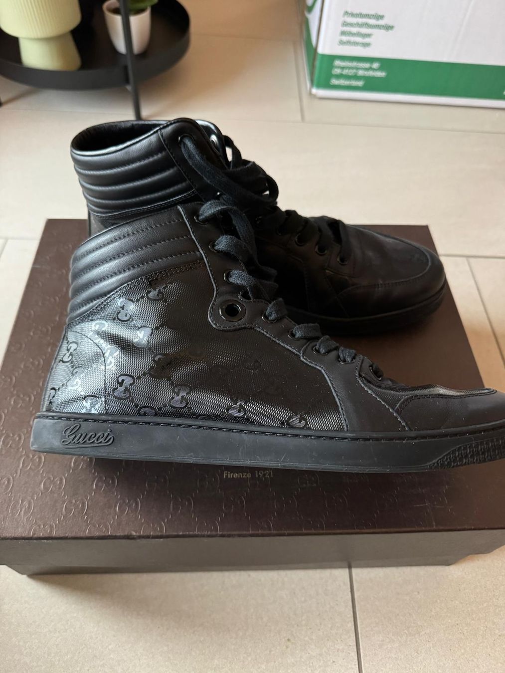 Gucci Scarpe da uomo: Orginale Gucci High-Top Sneakers Grösse 42 – Nuovo (secondo la descrizione) da Nidau venduto da chi_d9ss 5