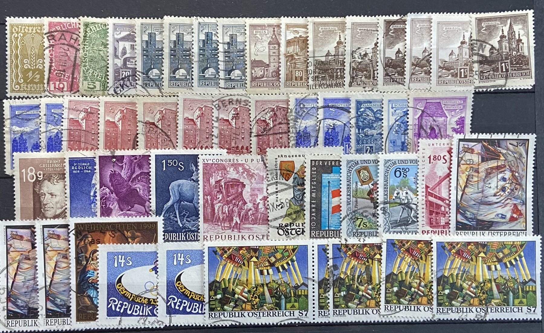 Tutti i francobolli: Lot Marken Österreich – Usato da Böckten venduto da Hansi36 1