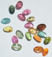 Mineralien Set L-5900 – 20 Stück Multi Turmalin 5x3mm 5,55 K