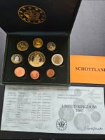 € Euro Probe Schottland Münzsatz 2003 mit Box und Zertifikat