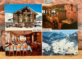 1979 Hotel Restaurant DES ALPES Gilbach - Werbe AK  Mehrbild