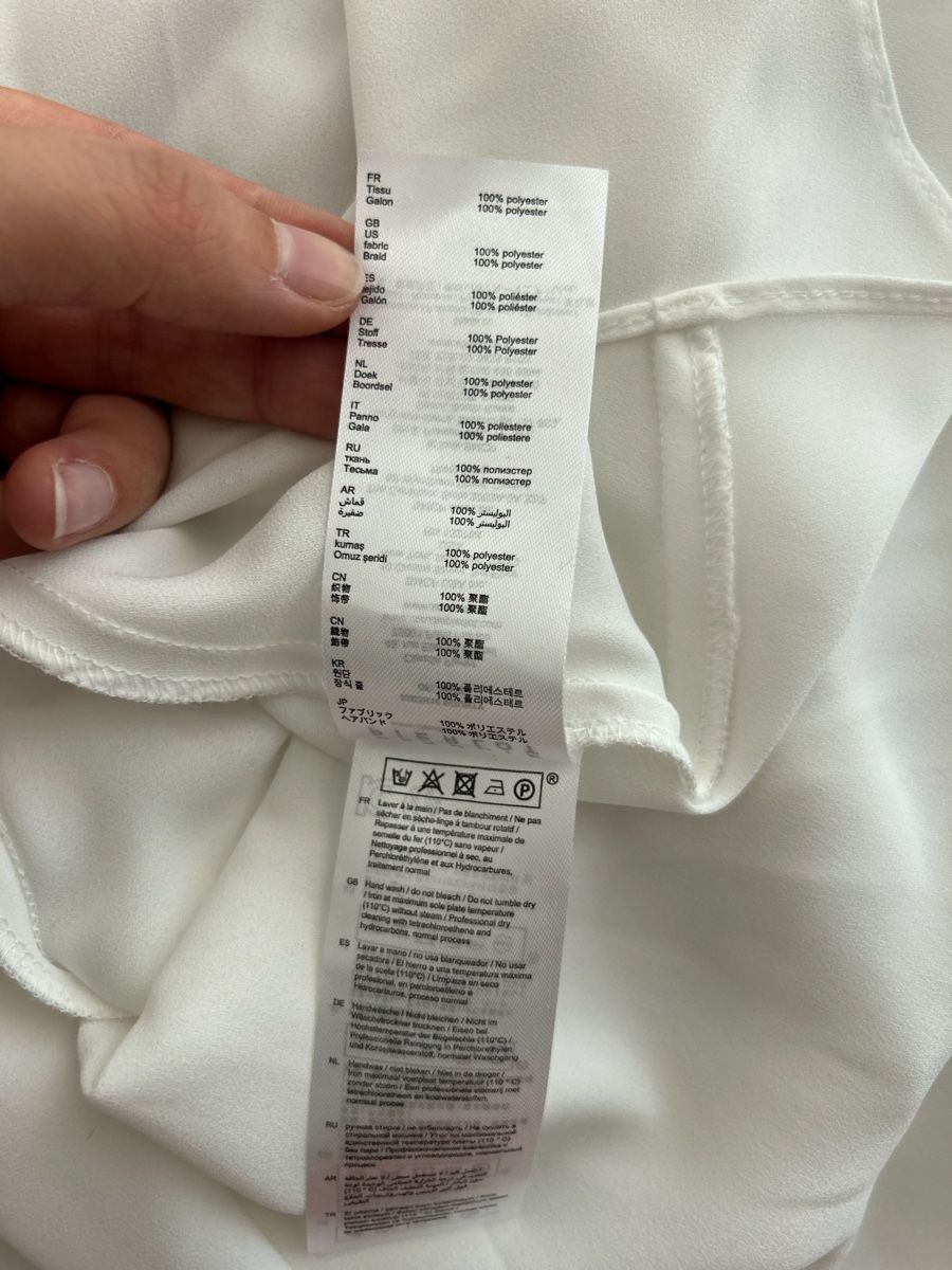 Claudie Pierlot Camicette: Bluse Claudie Pierlot Weiss – Usato da Zürich venduto da Robin_zh2 3