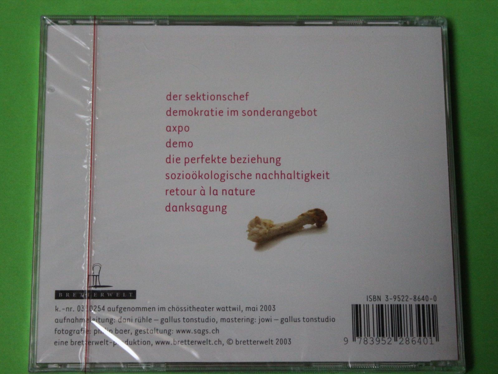 CDs: Simon Enzler - Fedelesis CD 2003 originalverp (Swiss Comedy) – Neu und originalverpackt aus Tübach von JamesStone 2