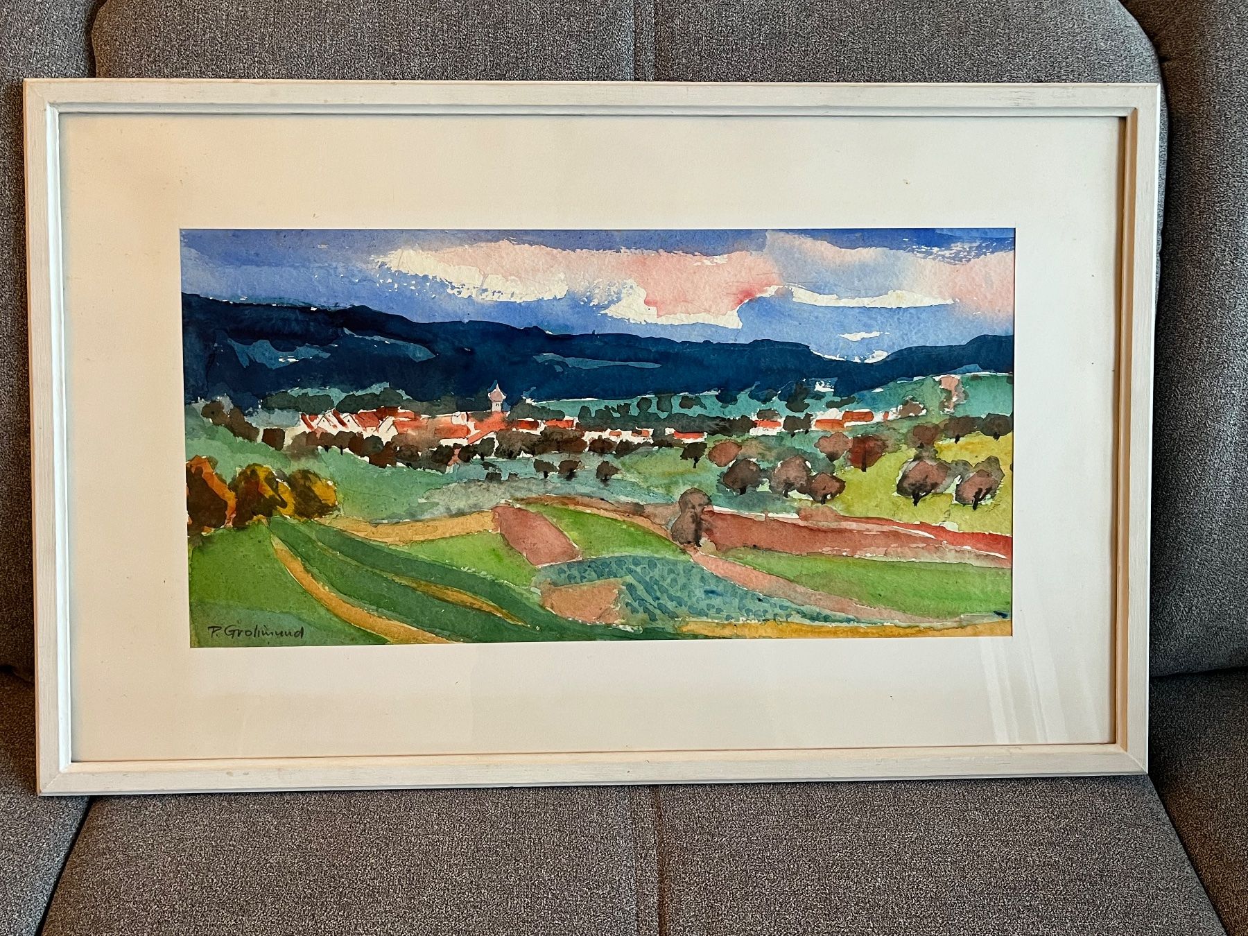 Dipinti: Bild Paul Grolimund – Usato da Basel venduto da PAUL_ART 1