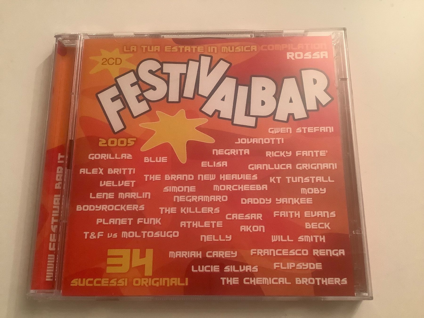 CD: Festivalbar 2005 / rossa / 2 CDs – Usato da Dübendorf venduto da Shreck