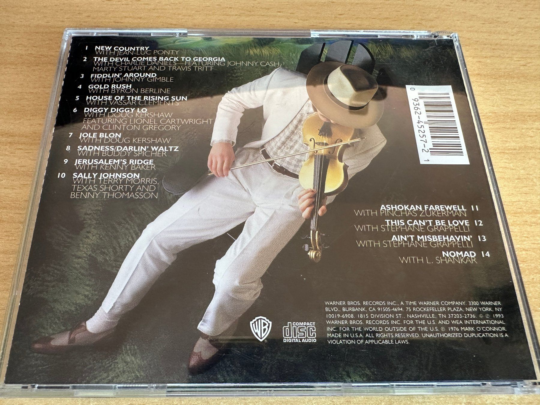 CD: Mark O'Connor – Heroes – Usato da Rikon im Tösstal venduto da Alpenmutz 1