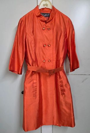 Vintage Seiden-Ensemble Loeffler & Co Bienne