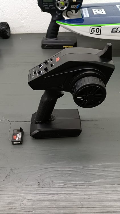 Spektrum DX4R PRO - DSMR, récepteur SR200+SR410 2.4GHz