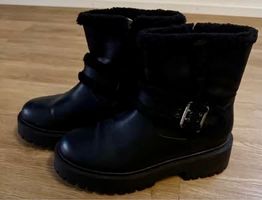 Warme Winter Boots von Catwalk, Grösse 39, schwarz