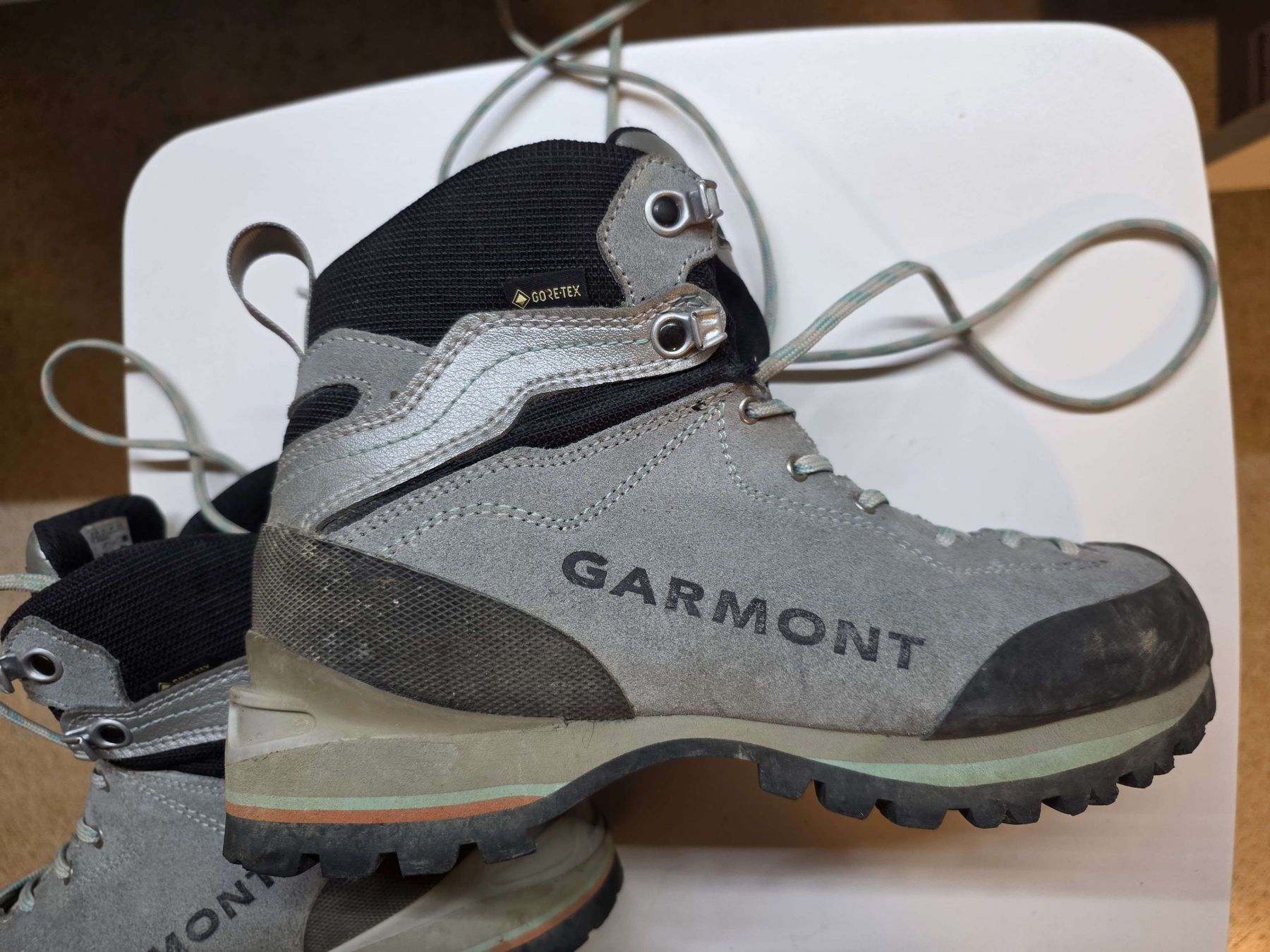 Garmont Scarpe da uomo: Garmont Wanderschuhe Grau Grösse 39.5 – Usato da Siebnen venduto da Hgpca 5
