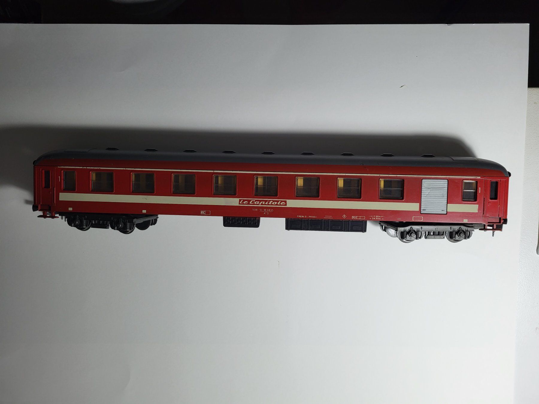Lima Modellini di ferrovie: Schnellzugwagen le capitol – Usato da Untersiggenthal venduto da Schatzo 1