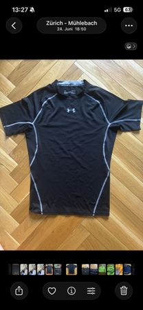 Under Armour Herren Shirt Grösse L schwarz guter Zustand
