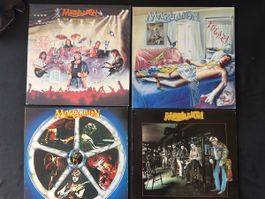 Marillion – 4 LPs – Clutching, Fugazi, Real to Reel, Magpie