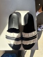 Ciabatte Le Bohemien nero bianco nuovo