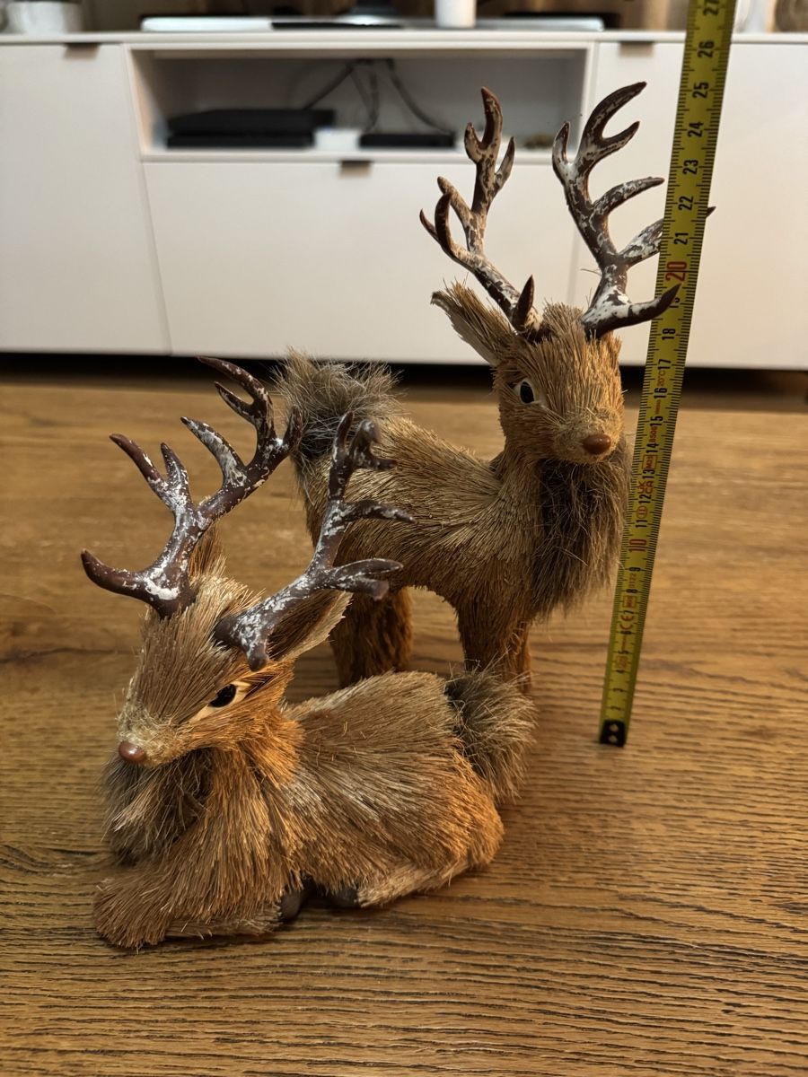 Micasa Toutes les décorations: Zwei Deko-Hirsche im Set – D'occasion à Küssnacht am Rigi par Belli_12 1