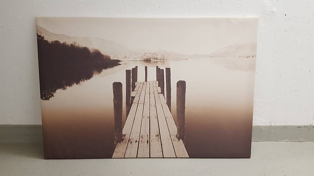 Foto & Immagini: Bild Fotodruck "Der Steg" 91x61 – Usato da Neuenhof venduto da mar_2th5 1