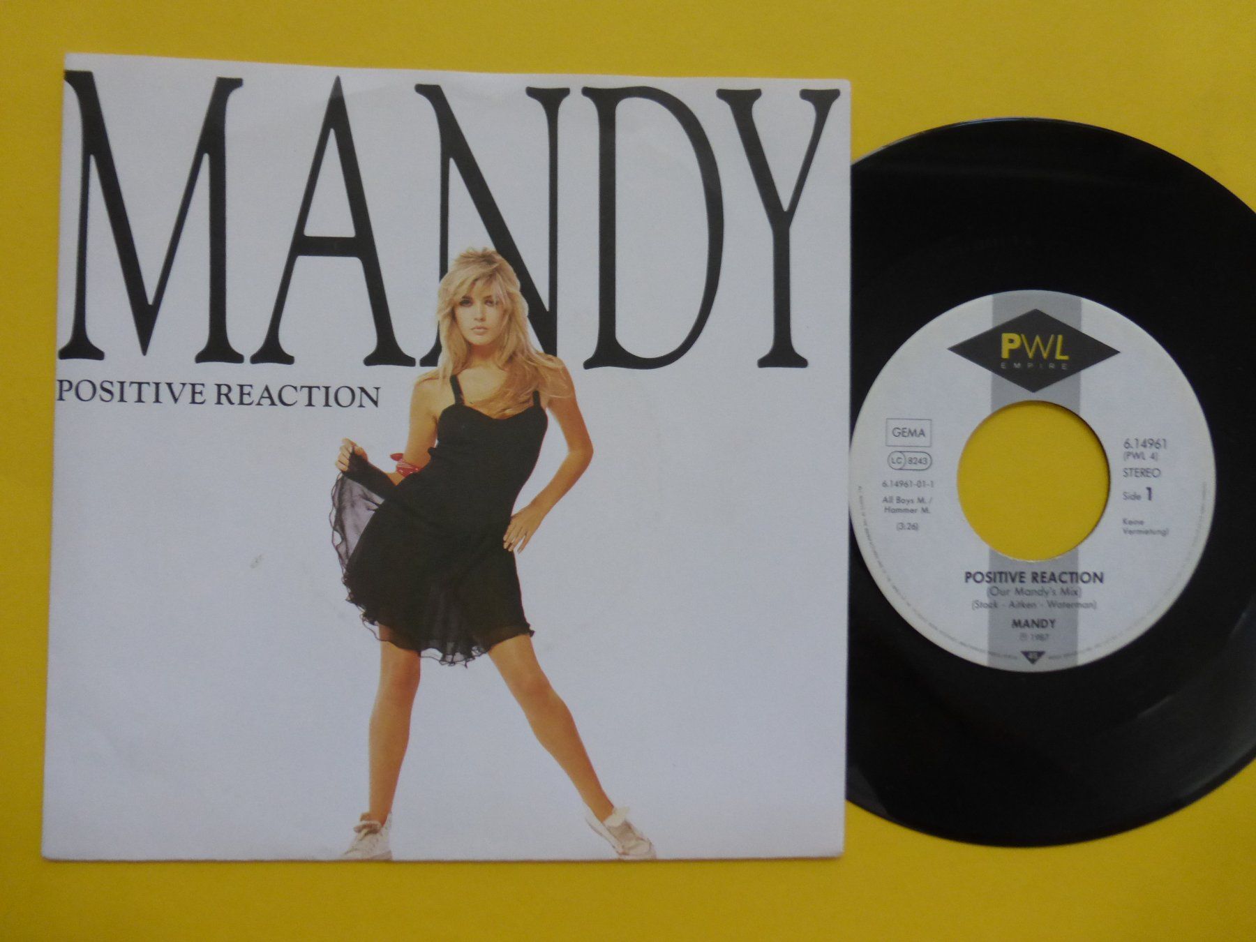 Dischi in vinile: Mandy – Positive Reaction – Usato da Zürich venduto da Swiss57