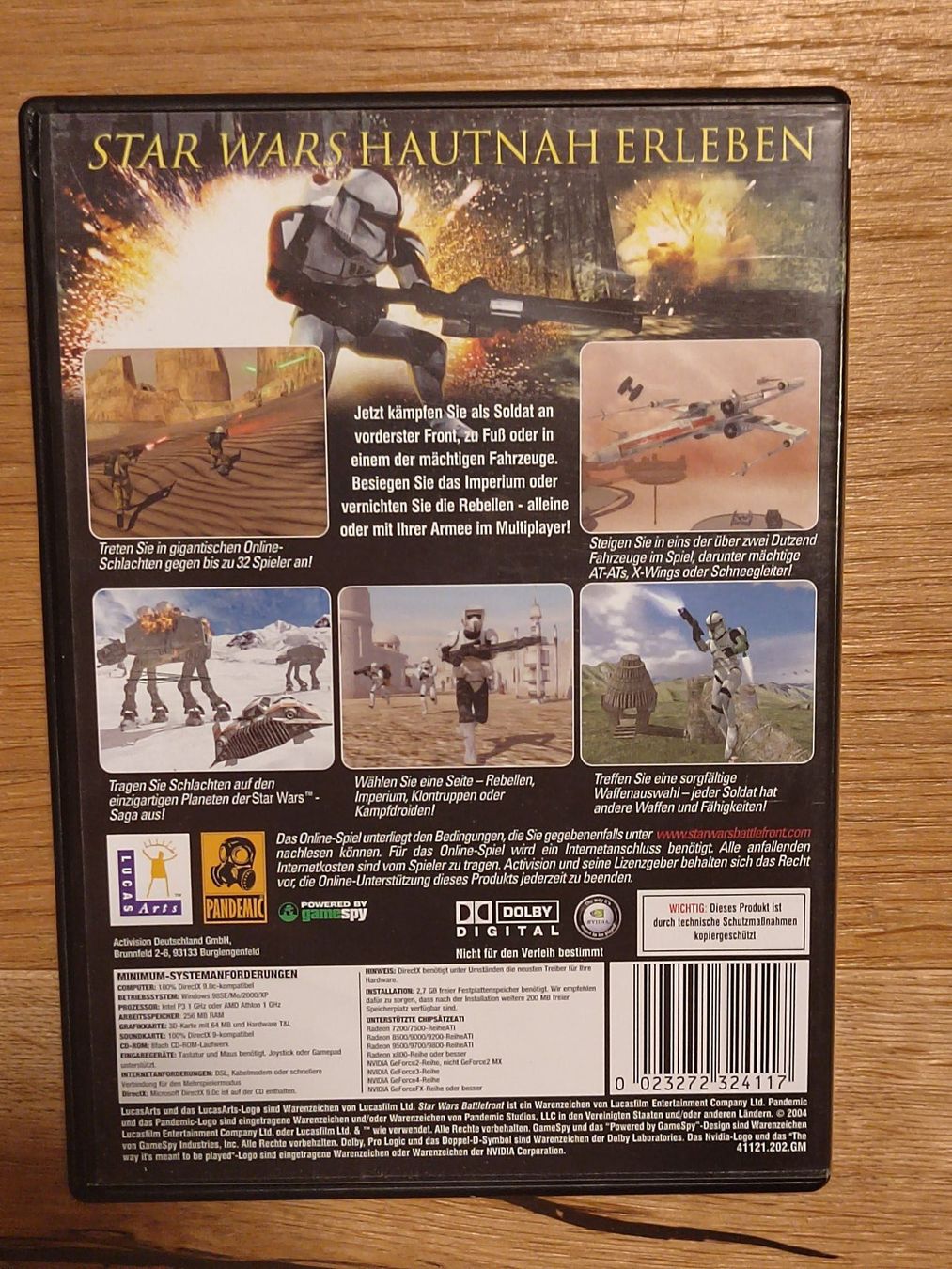 Spiele: Star Wars Batllefront 2004 PC DE – Gebraucht aus Fribourg von Nooky 1
