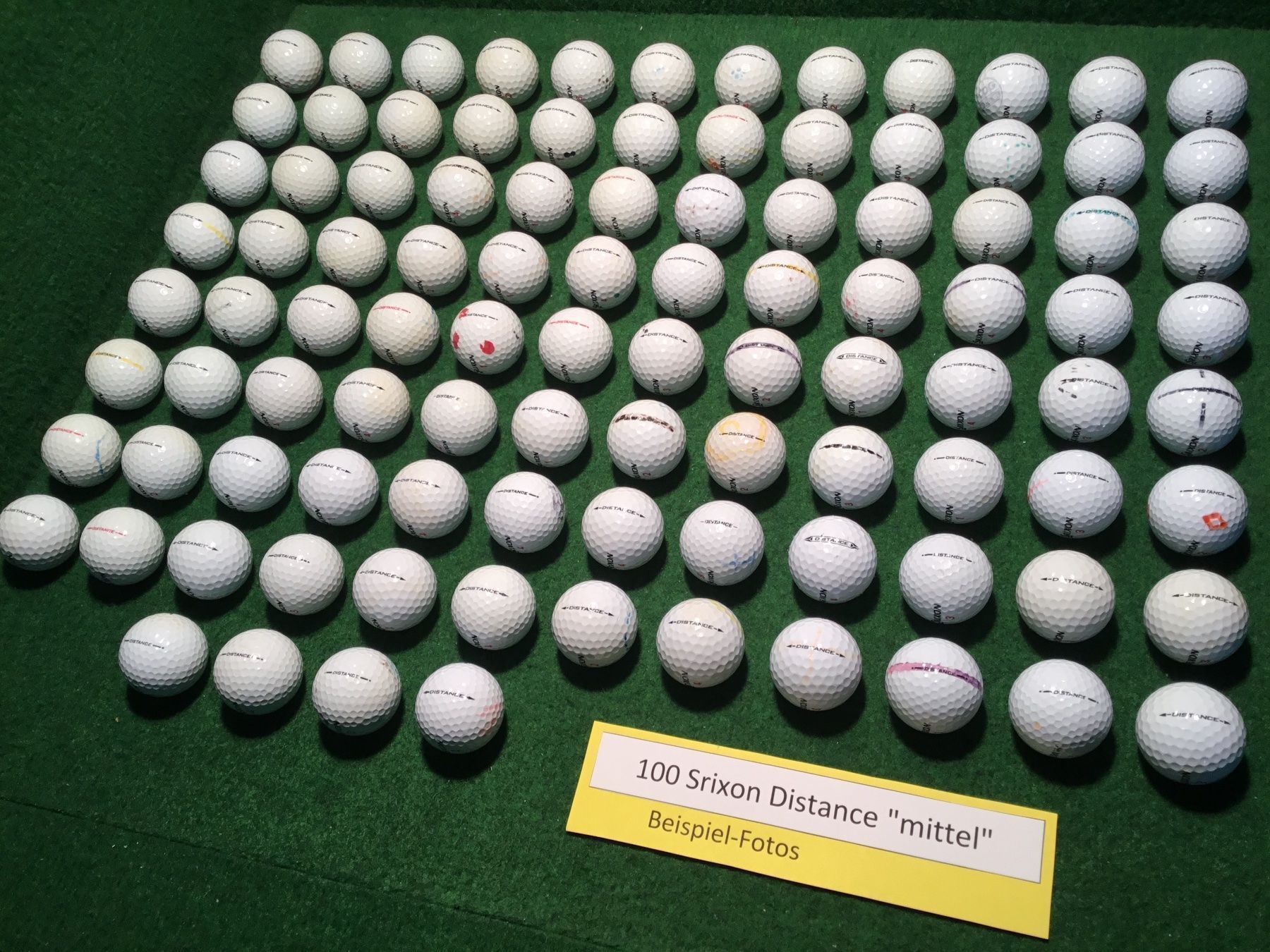Palloni: 100 Golfbälle Srixon Distance (mittel) – Usato da Bergdietikon venduto da shimano4 5