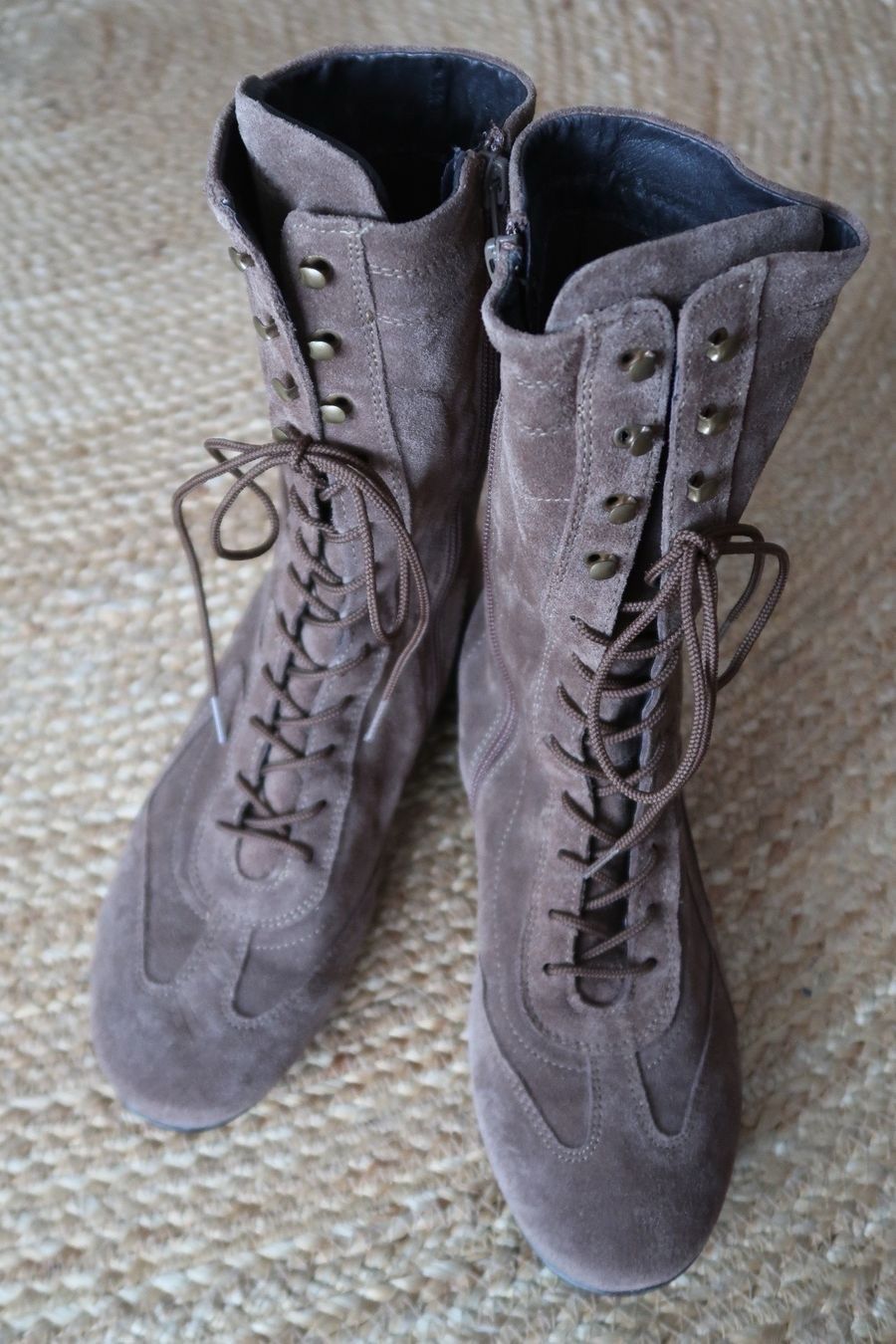 TBS Scarpe da donna: TBS Bottes mi-mollet daim - 38 – Nuovo (secondo la descrizione) da Lausanne venduto da Etoile96 1