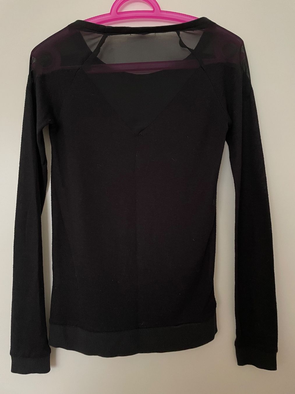 Tops: Pull noir – Gebraucht aus Pont-de-la-Morge (Sion) von hel_bh28 1