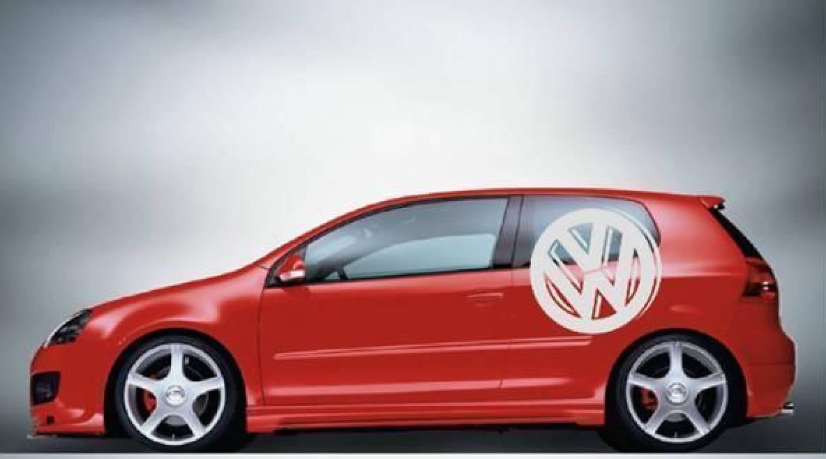 Sticker: VW Logo Aufkleber Motorhube/Heck scheibe – Nuovo (secondo la descrizione) da Aarau venduto da Foruschweiz 1