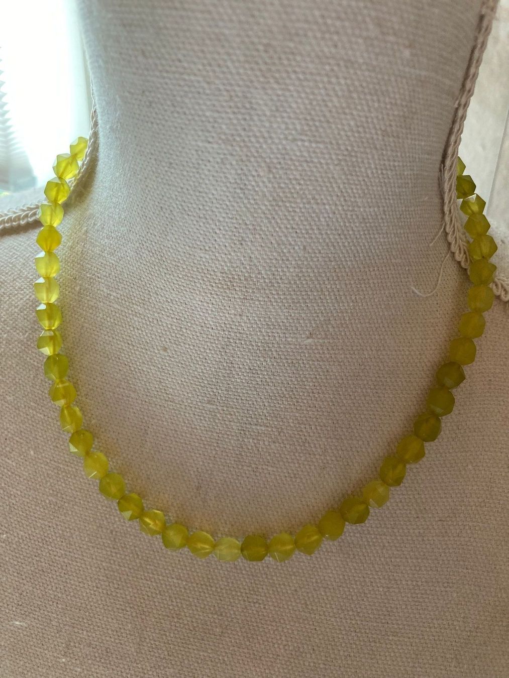Catenine: Halskette - Jade  geschlieffen – Nuovo (secondo la descrizione) da Biberist venduto da tl-schmuck 1