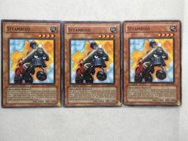 Yu-Gi-Oh! Steamroid CRV-DE008 Deutsch Common 1. Auflage 3x