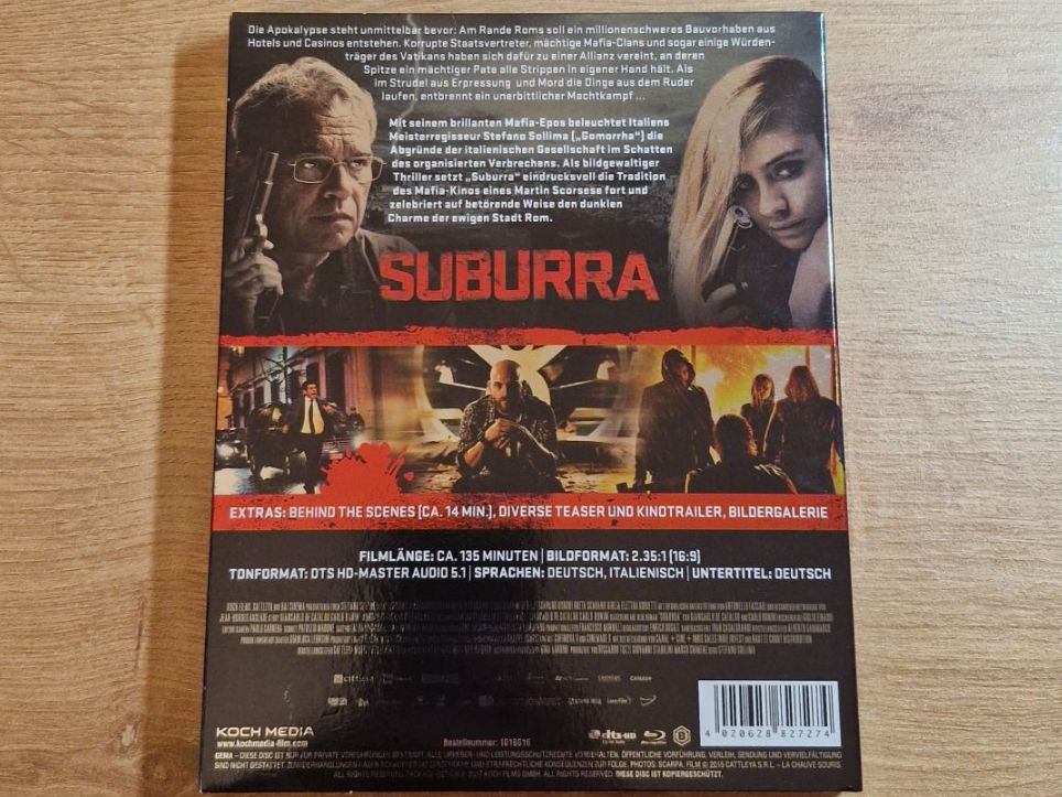 Alle DVDs: Suburra (2015) Bluray – Gebraucht aus Pfungen von Whitie 1